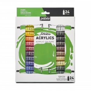 Studio Acrylic Etui 24t12ml