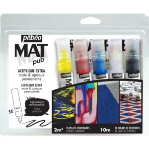 Set De 5 Applicateurs 30 ML Mat Pub
