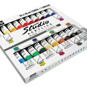 Acryl St HV Pack 20t20ml+bross