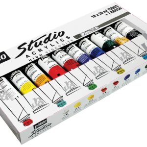 Acryl St HV Pack 10t20ml+bross