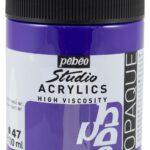Acrylics Studio HV 500ML Violet Cobalt Fonce Imit