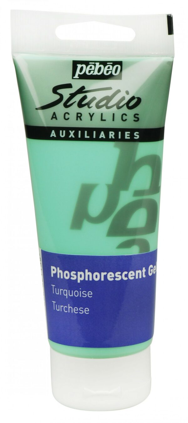 Acryl.st T100ml Gel Phos Turq
