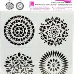 Pochoir Deco 15x15 Petite Rosace