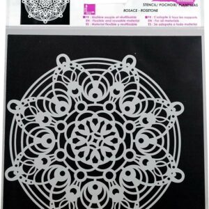 Pochoir Deco 15x15 Rosace