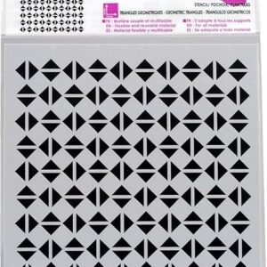 Pochoir Deco 15x15 Triangles