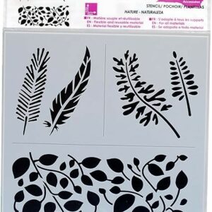 Pochoir Deco 15x15 Nature