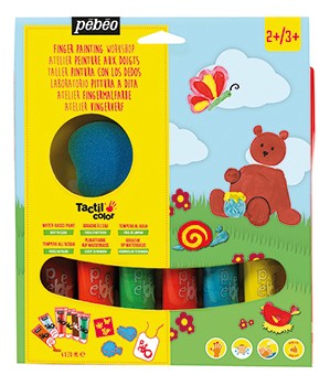 Kit Tactilcolor 6 Tubes 20 ML Animaux Du Jardin