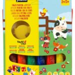 Kit Gouache Doigt 6t20ml Animaux Ferme