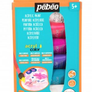 Kit Acrylcolor Pastel 6t20ml
