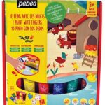 Set Atelier Tactilcolor Animaux Ferme 6t20ml