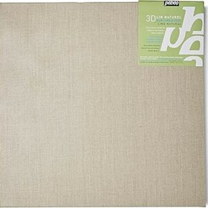 3D Chassis Lin Naturel 40x40