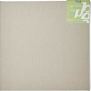 3D Chassis Lin Naturel 50x50