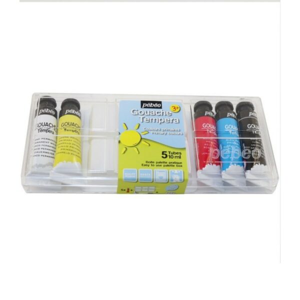 Gouache Bte 5t10ml Primaires