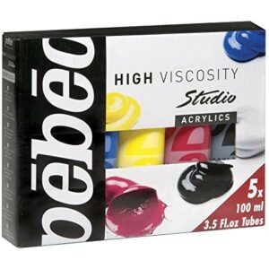 Acrylics Studio 5t100ml Assortis