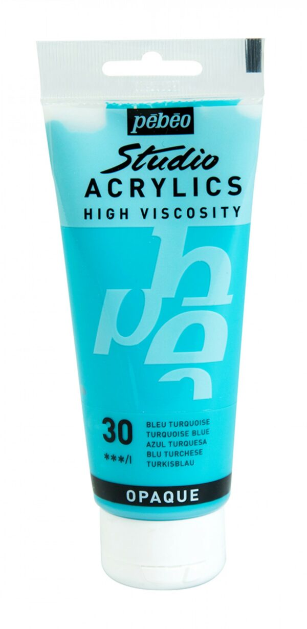 Acryl Stud Hv100ml Bleu Turq