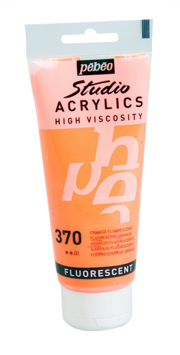 932.jpg Stud Acryl T100ml Fluo Orange