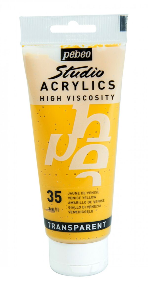 Acryl Stud Hv100ml Jaun Venis